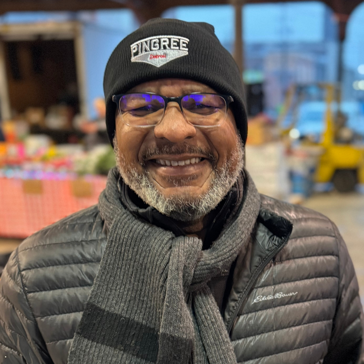 Kercheval Knit Beanie Pingree Detroit