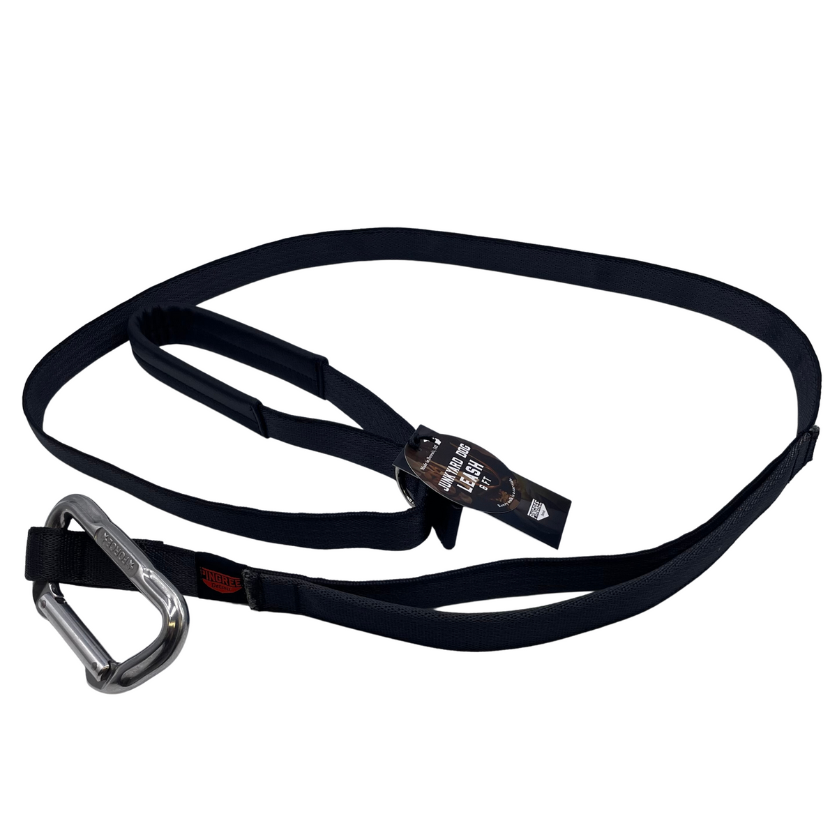 Mountain Dog Products Carabiner Clip Dog Leash, Assorted Colors, 10-ft