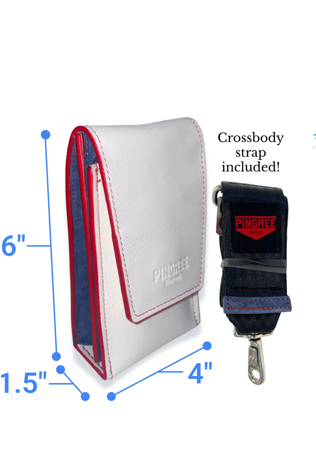 Motown Venue Bag - Seatbelt. Stylish Detroit-Made Compact