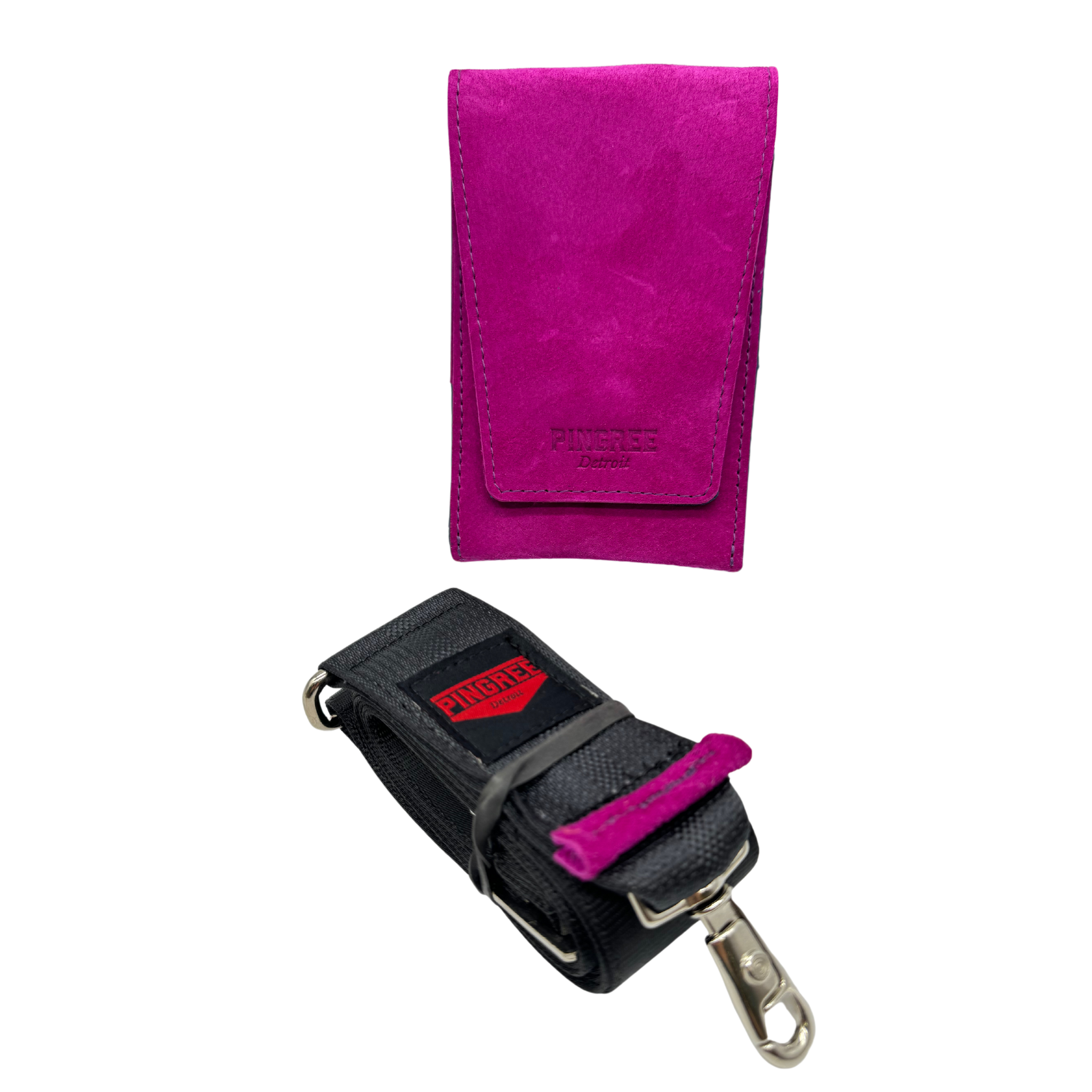 This bag gets you into every venue and holds your phone, a wallet, and essentials and includes the cross-body seat belt strap. Also can be worn on a belt with the rear slide-through loops.