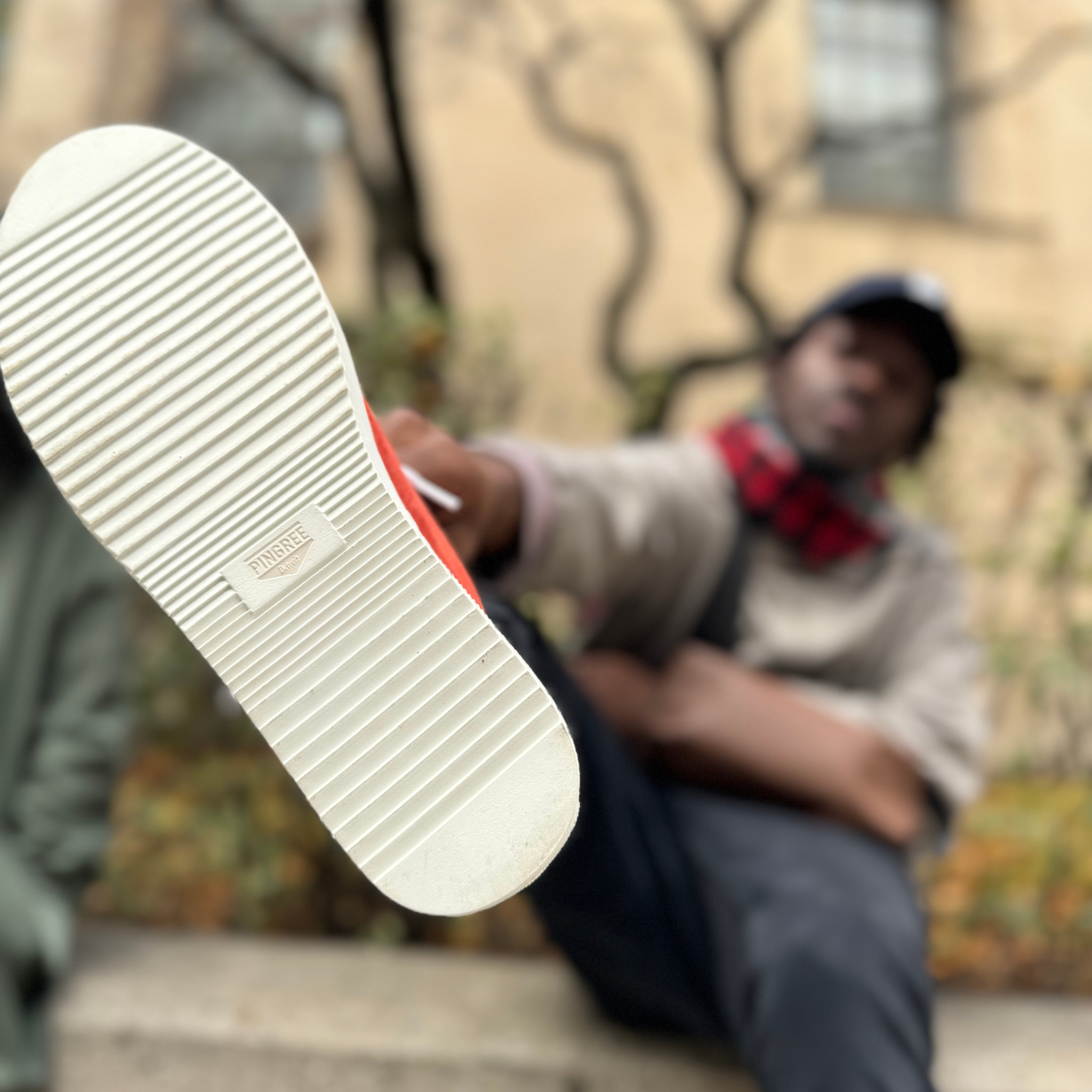 Detroit made sneakers- handmade with upcycled leather and handmade in detroit for streetwear in Detroit . Detroit made cupsole. Detroit made boot.
