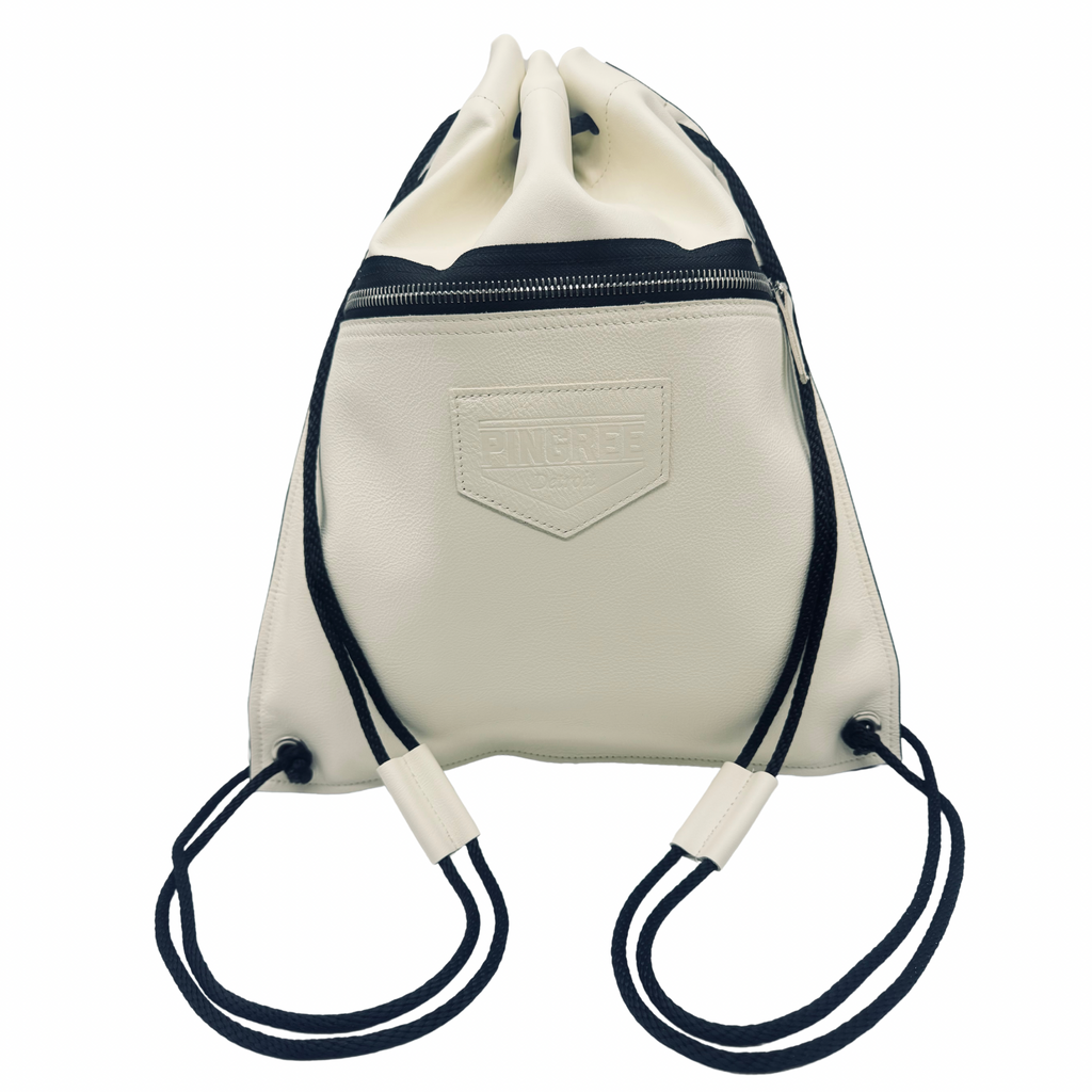 Drawstring bag with backpack straps sales