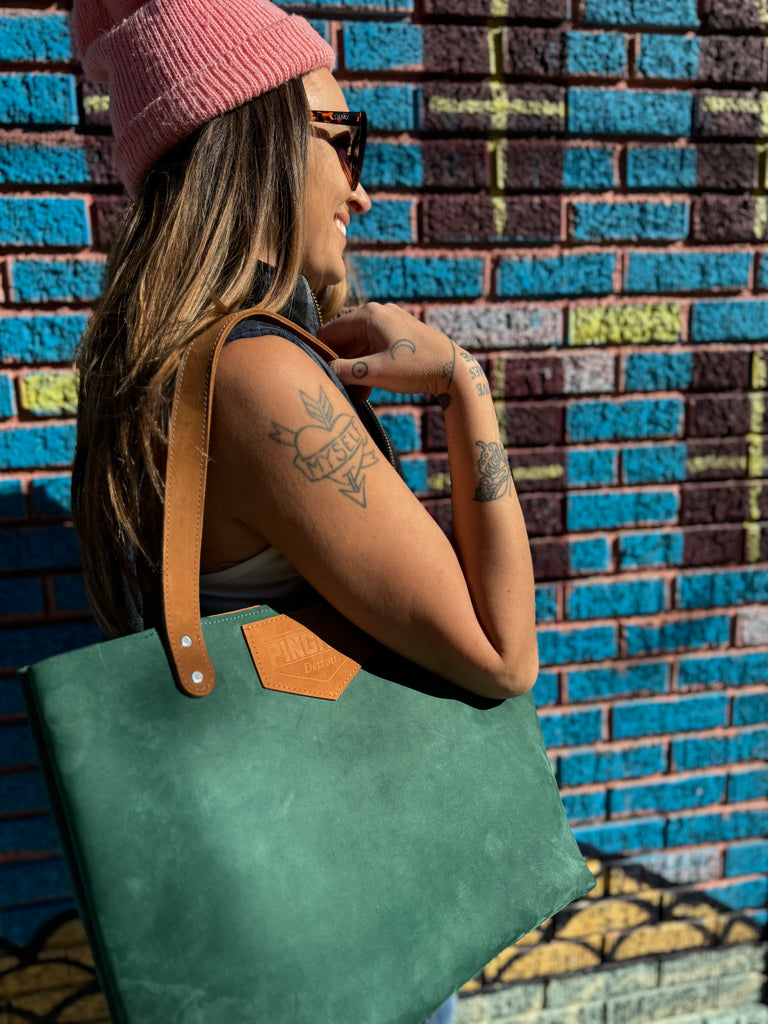The Telegraph Leather Tote